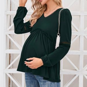 Long Sleeve Maternity Top